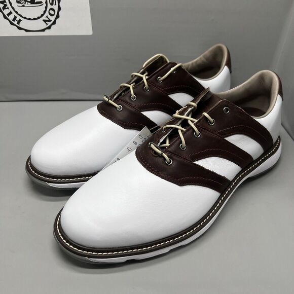 Adidas MC Z-Traxion White/Brown Golf Men\'s Shoes IG0910 Size 12 NEW main image 6